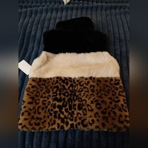 Urban Republic Kids Leopard Faux Fur Vest